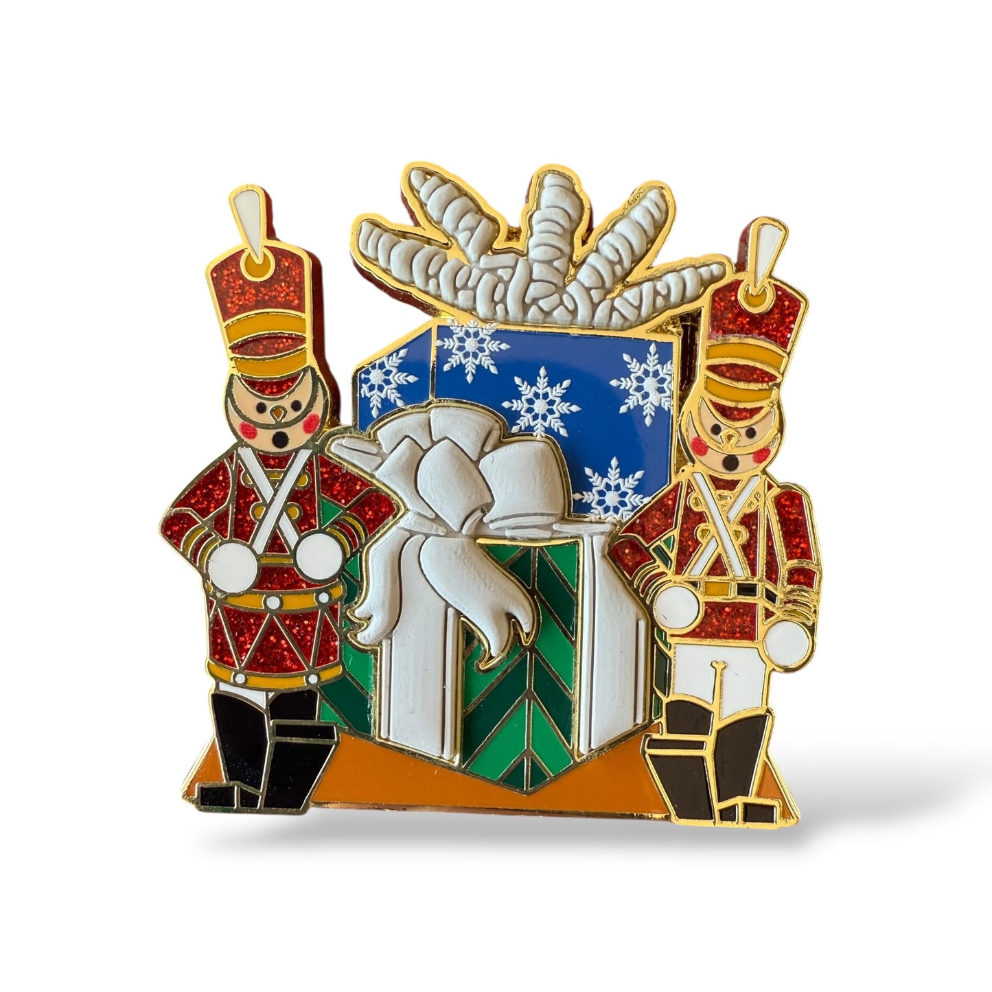 Disney Parks Christmas Holiday Parade Floats Pin Set