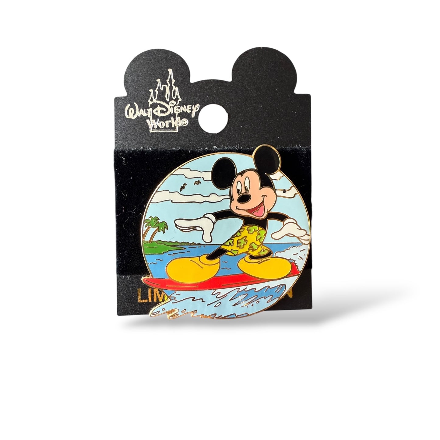 WDW Surfing Mickey Boardwalk Resort Pin