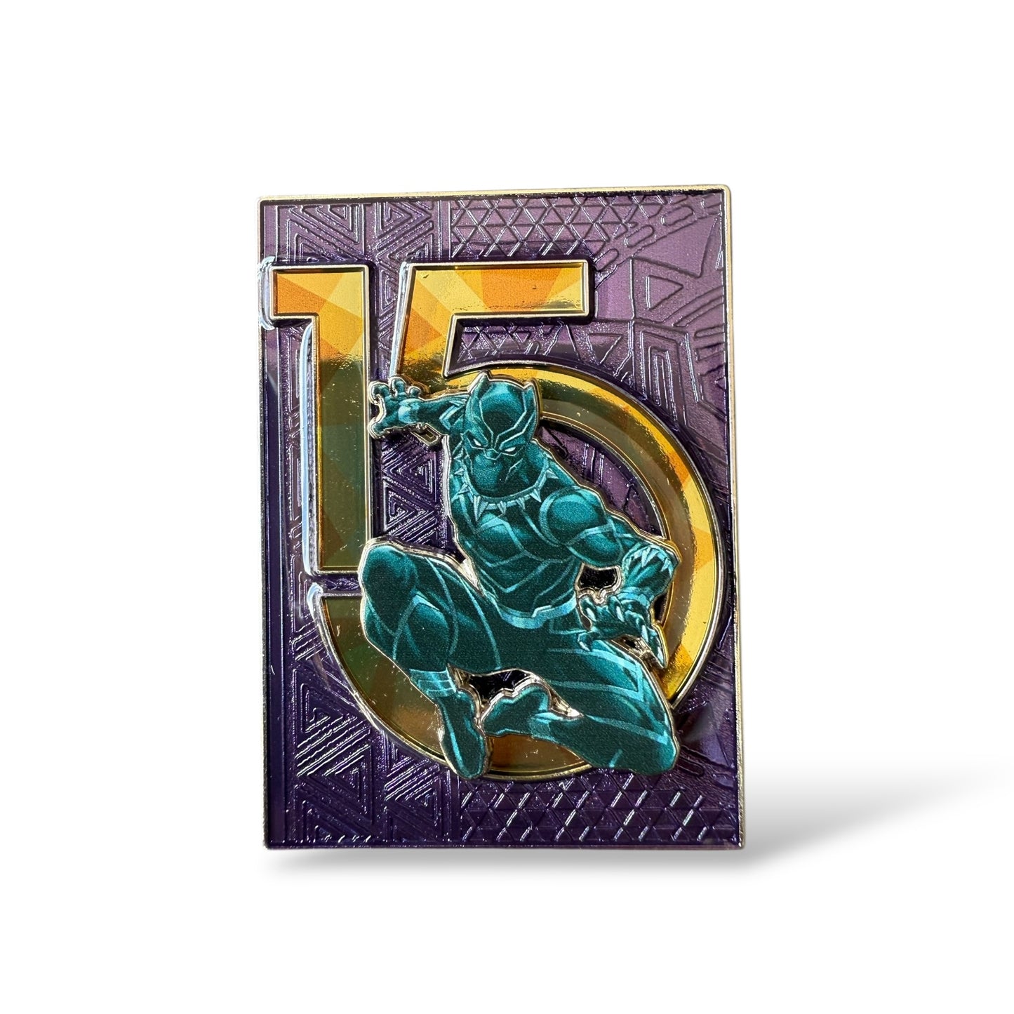 DEC D23 15th Celebration Black Panther Pin