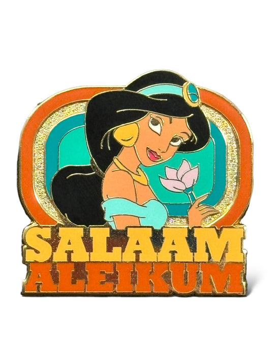 Adventures By Disney Jasmine Salaam Aleikum Pin