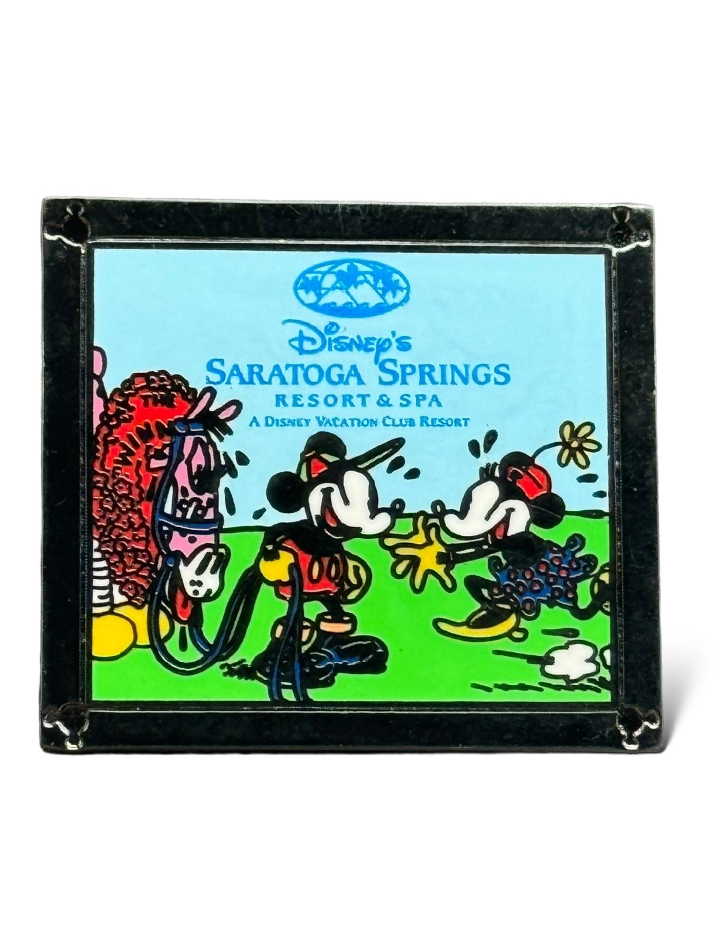 DVC Mickey and Minnie with Horse Saratoga Springs Preview Pin