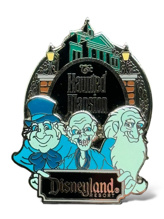 DLR The Haunted Mansion Logo with Hitchhiking Ghosts Pin