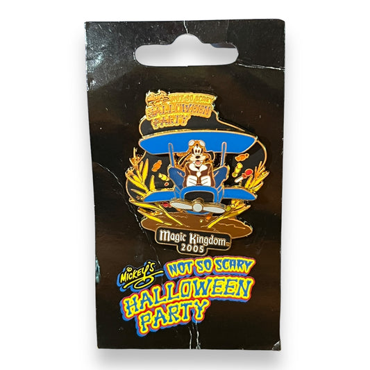 WDW Mickey's Not So Scary Halloween Party 2005 Barnstormer Goofy Pin