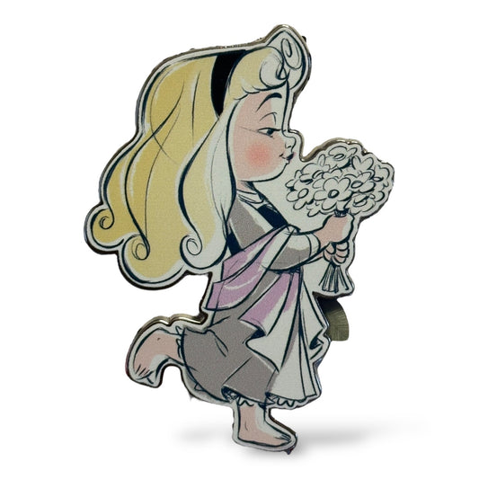 DLRP Animators Aurora with Flowers Pin