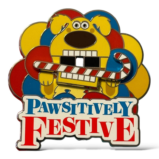 Disney Parks Pixar Christmas Nutcracker Pawsitively Festive Dug Pin