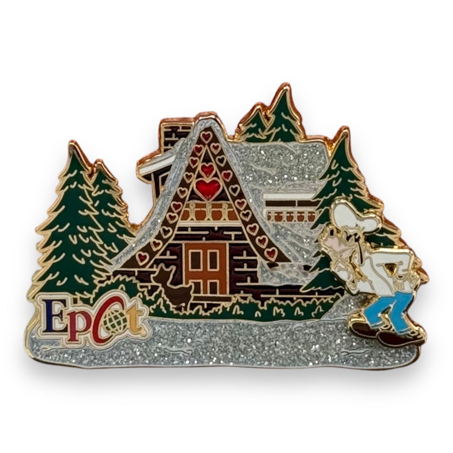 WDW Gingerbread House 2009 Epcot Goofy Pin