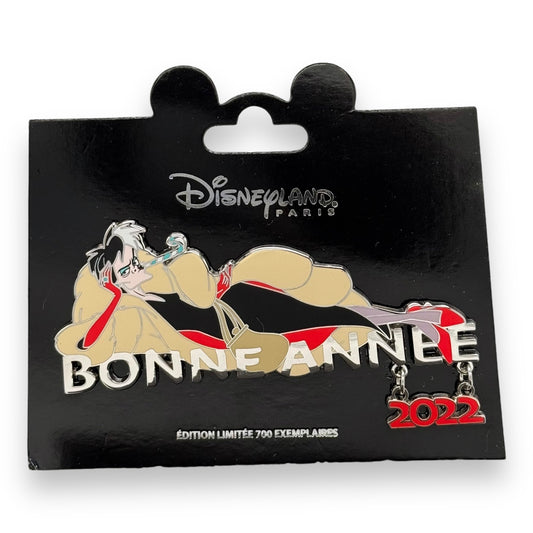 DLRP Cruella De Vil Bonne Année 2022 Pin