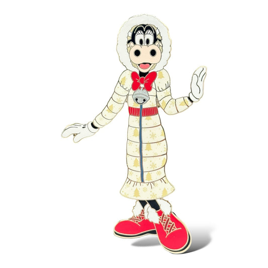 WDI Classic Christmas Holiday Clarabelle Winter Outfit Pin