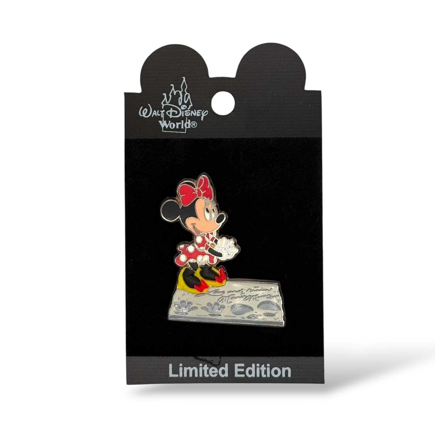 WDW Foot & Hand Prints Minnie Pin