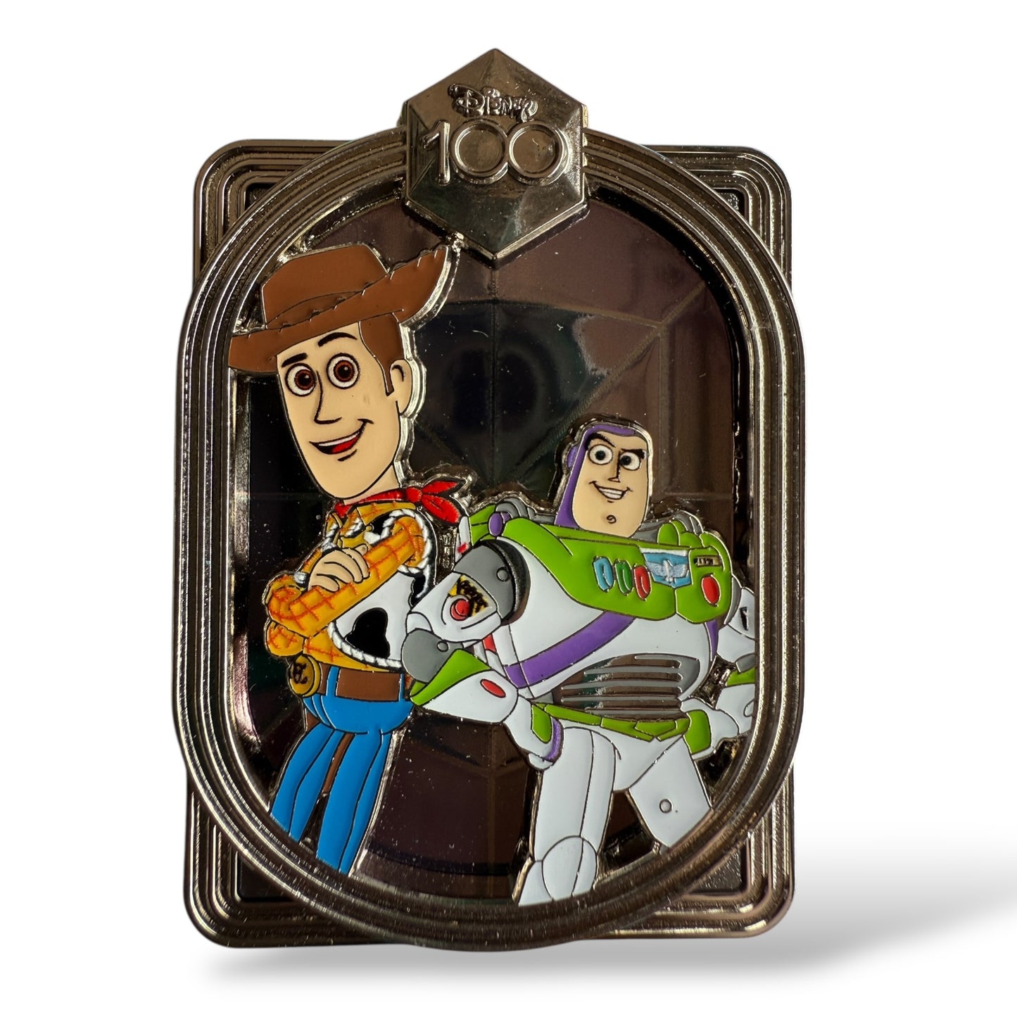 DEC Disney 100 Toy Story Buzz and Woody Pin