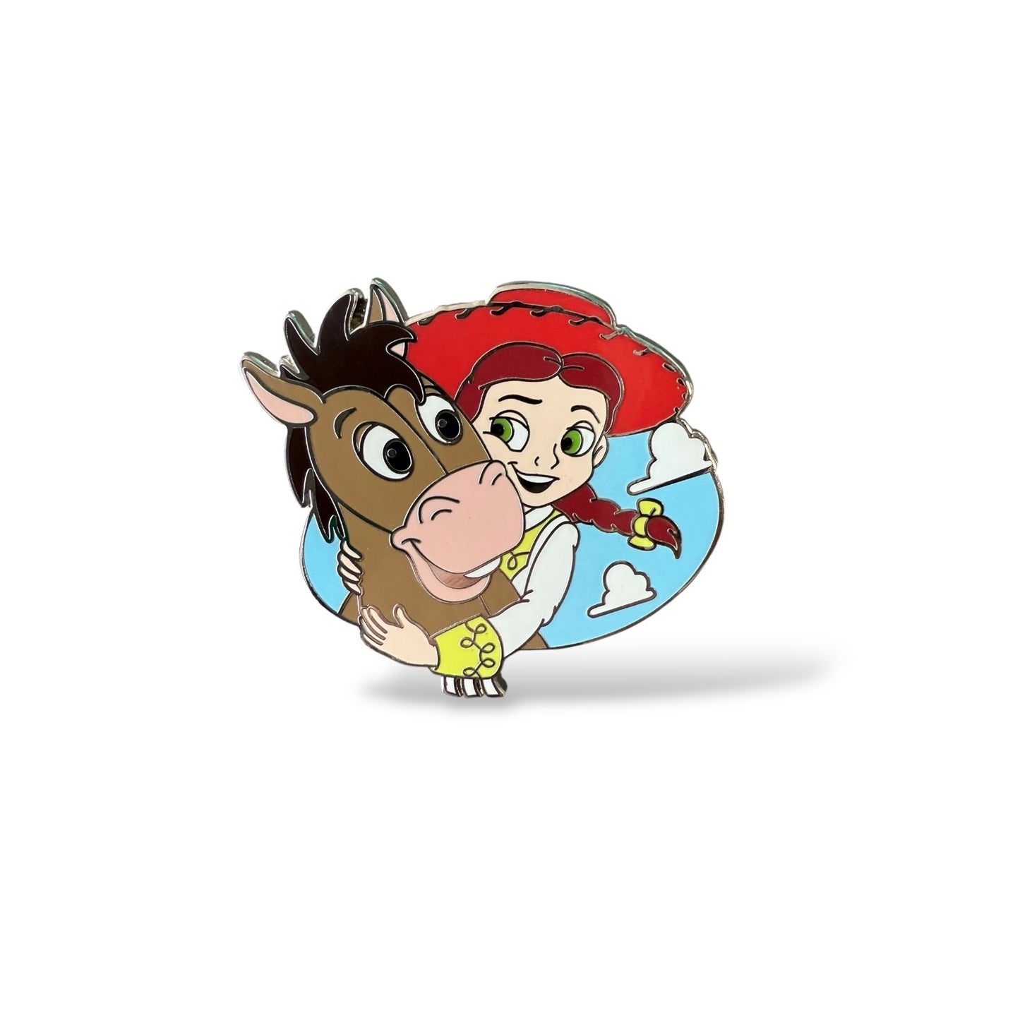 Disney Parks Hugs Mystery Jessie and Bullseye Pin