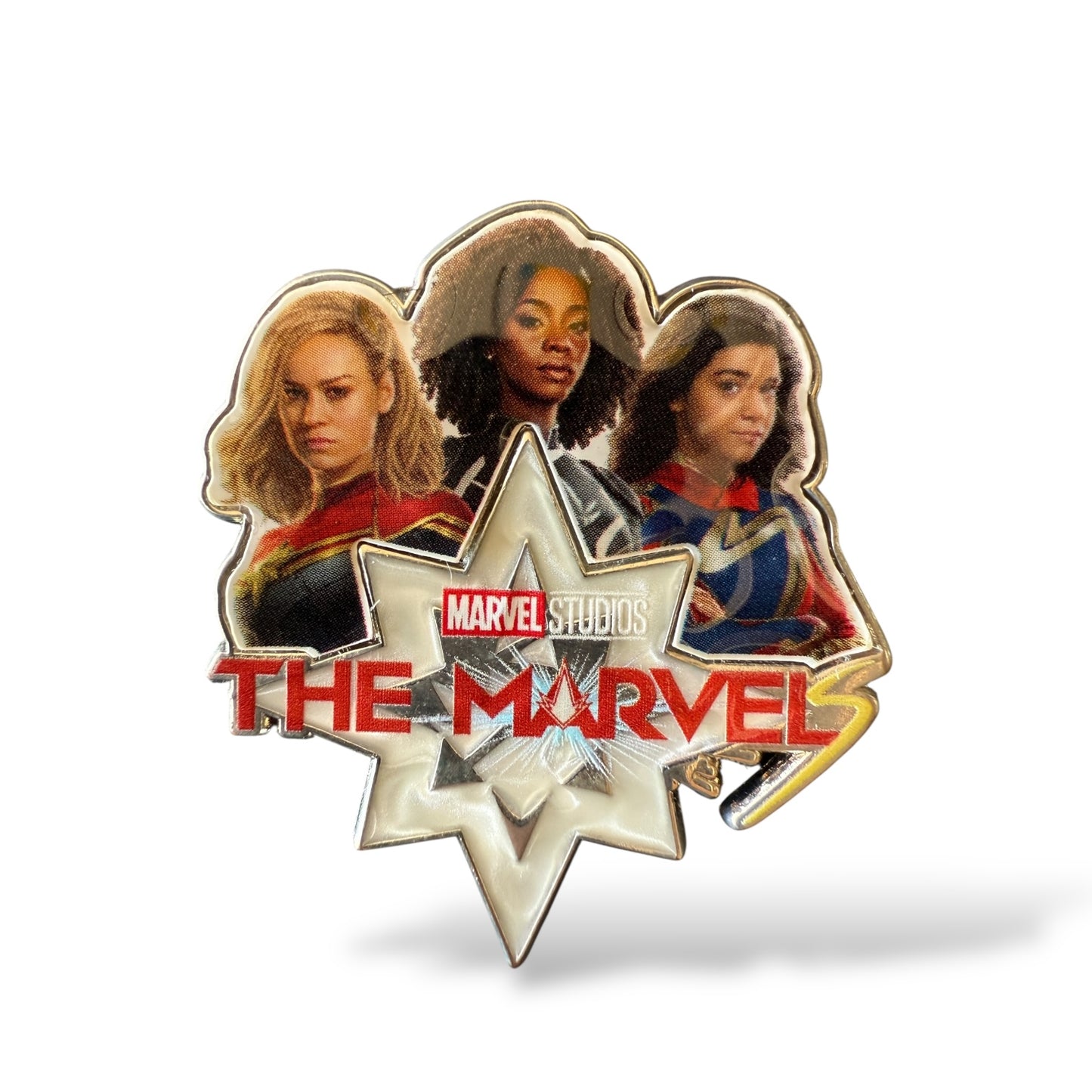 Disney Parks The Marvels Captain Marvel, Photon, and Ms. Marvel Pin
