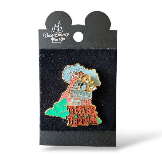 WDW Mickey & Goofy Tower of Terror Pin