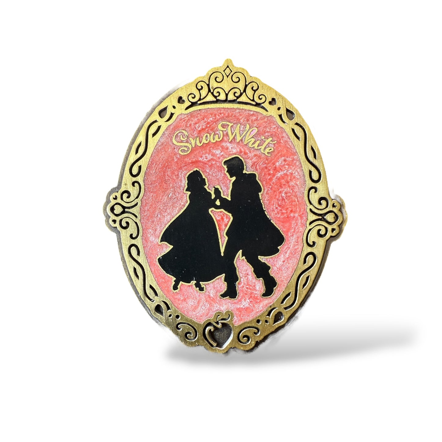 PALM Antique Princess Locket Snow White and Prince Florian Pin