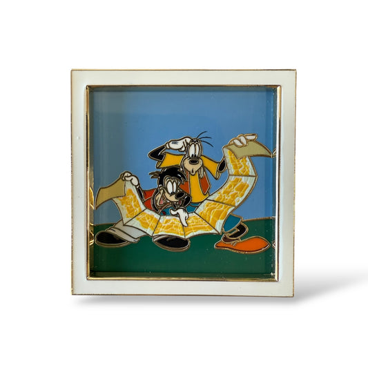DSSH A Goofy Movie Goofy and Max Reading the Map Pin