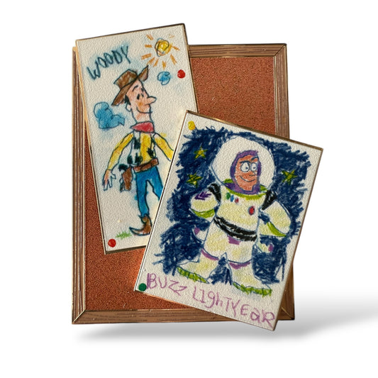 DLRP Toy Story 30 Years and Beyond Woody and Buzz Lightyear Pin