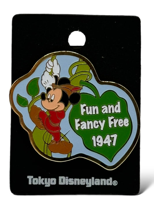 TDR Mickey Fun & Fancy Free Pin