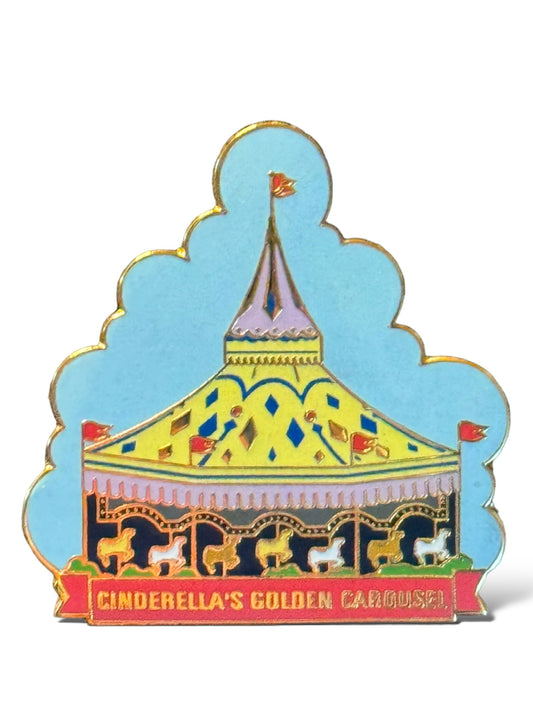 WDW Countdown To Disney's Pin Celebration Cinderella's Golden Carousel Pin