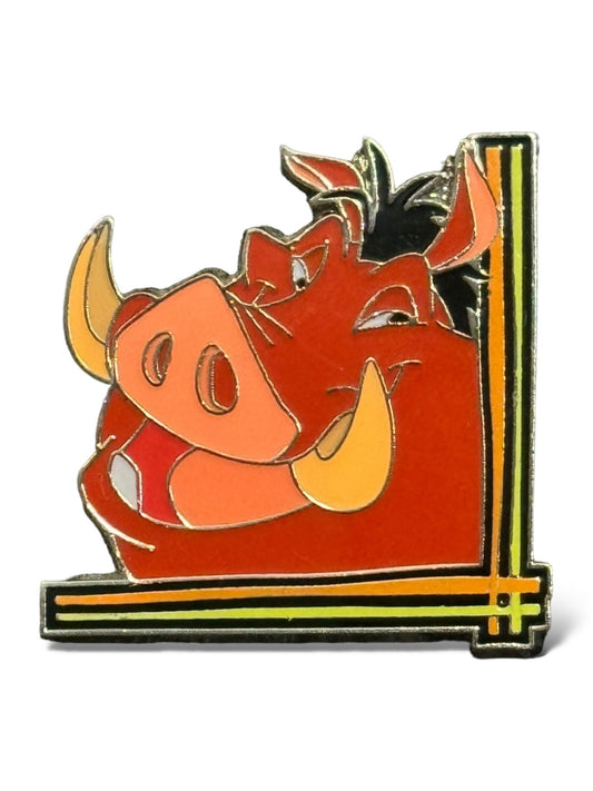 Disney Parks The Lion King Starter Set Pumbaa Pin