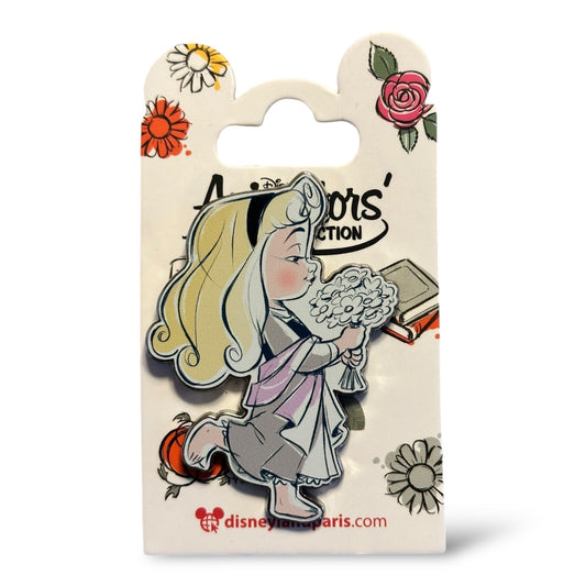 DLRP Animators Aurora with Flowers Pin