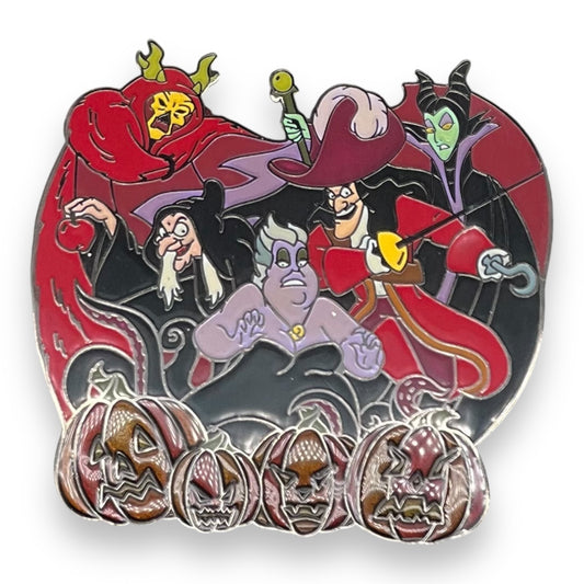 JDS Happy Halloween Villains Group Pin