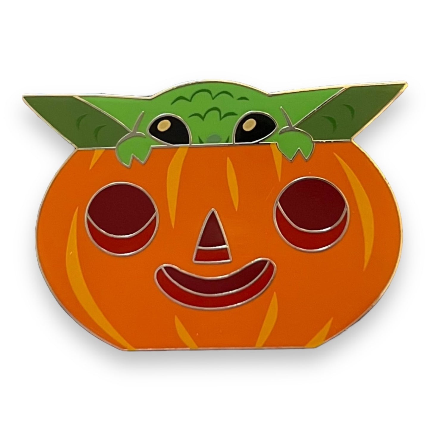 DLRP Halloween Pumpkin Grogu Pin