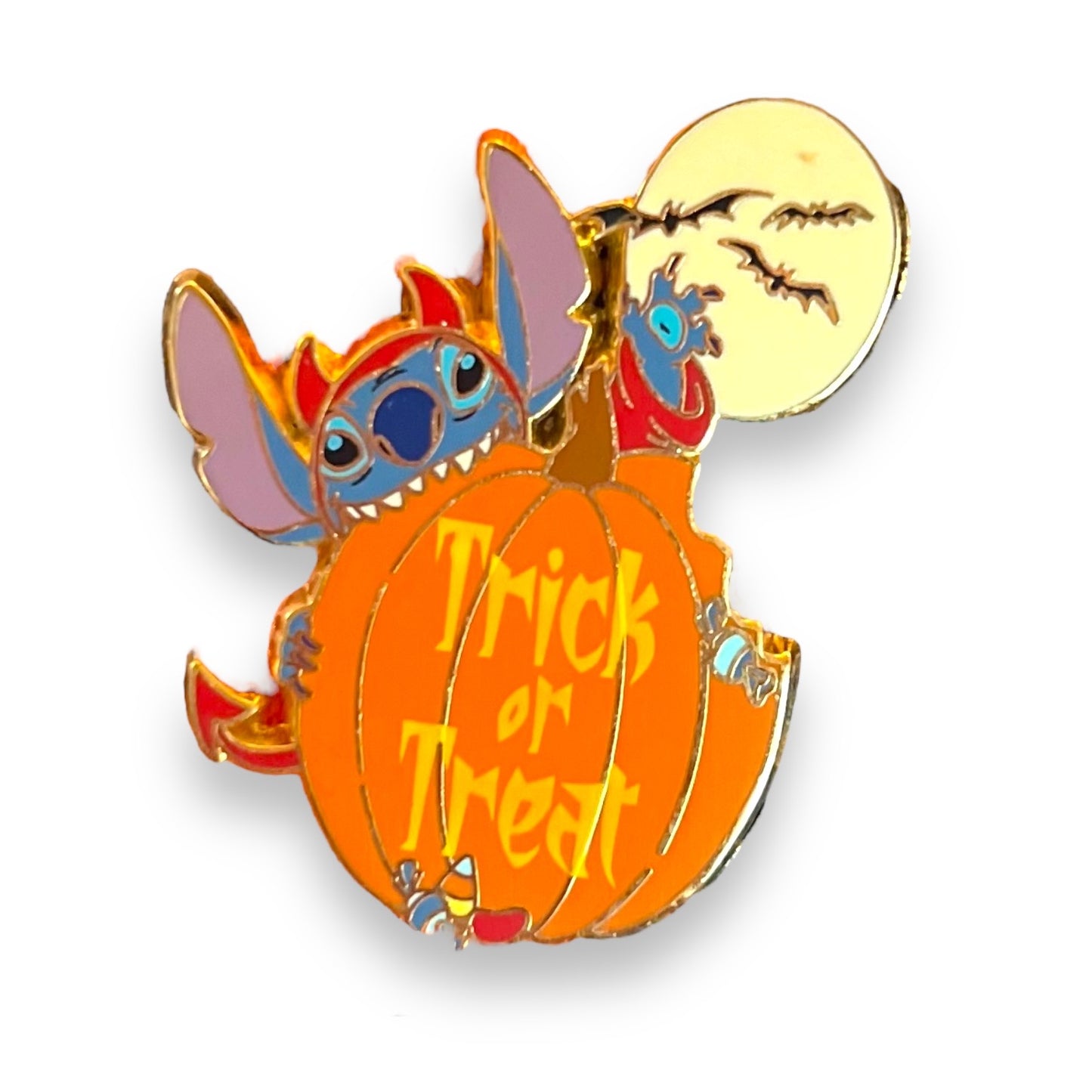 DLRP Halloween Pin Trading Starter Stitch Lanyard Set