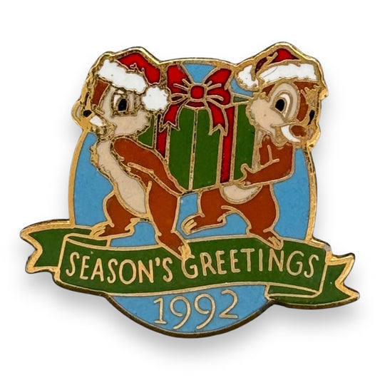 DEC Season's Greetings 1992 Chip n' Dale Pin