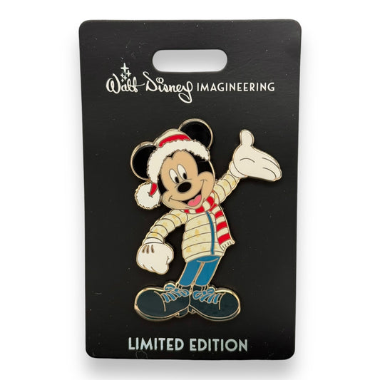 WDI Classic Christmas Holiday Mickey Winter Sweater Pin