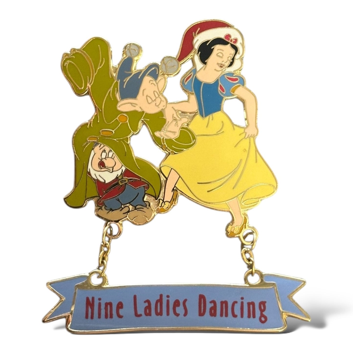 DLR 12 Days of Christmas Collection 2004 Nine Ladies Dancing Pin