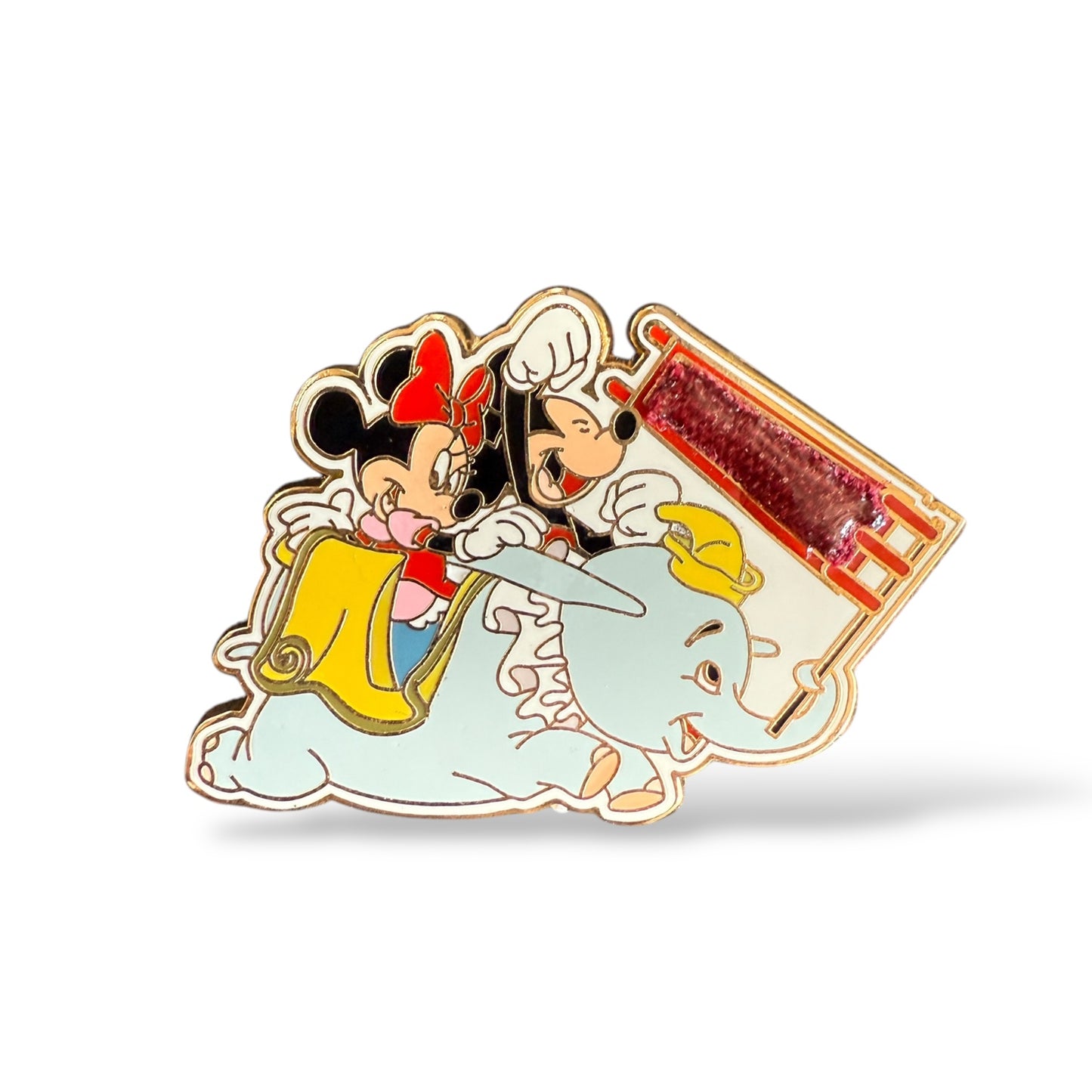WDW Piece of Disney Mickey and Minnie Dumbo the Flying Elephant Pin