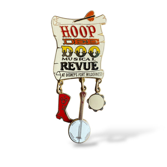 WDW Hoop Dee Doo Musical Revue Dangle Pin