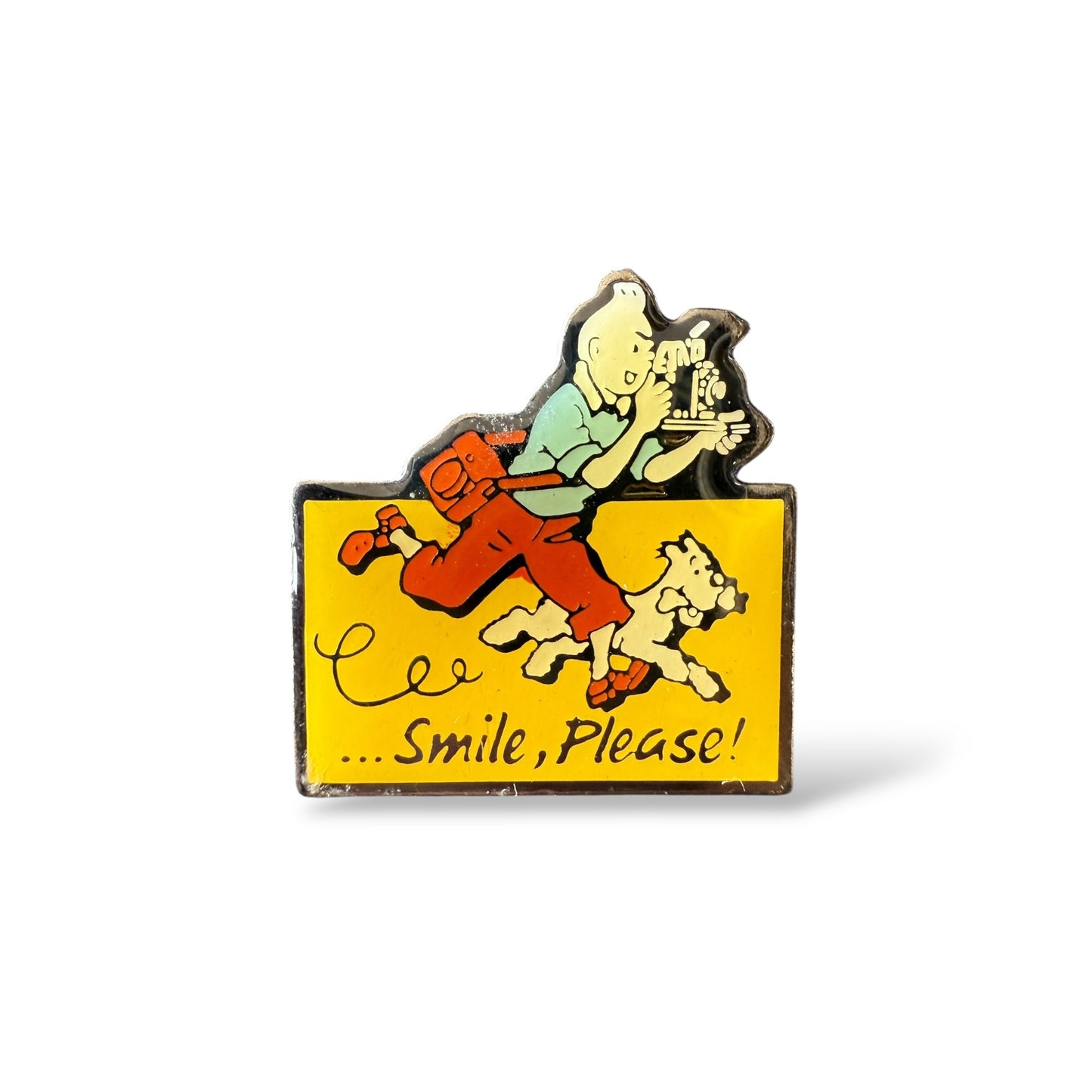 The Adventures of Tintin Smile Please Pin