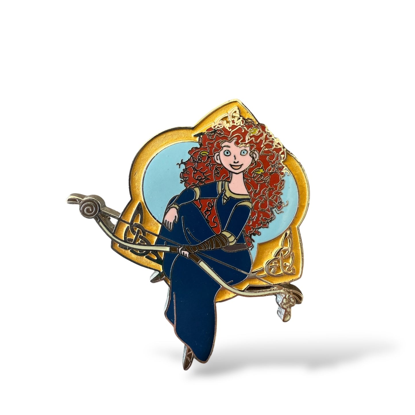 DLRP Brave Booster Merida Sitting with Her Bow Pin
