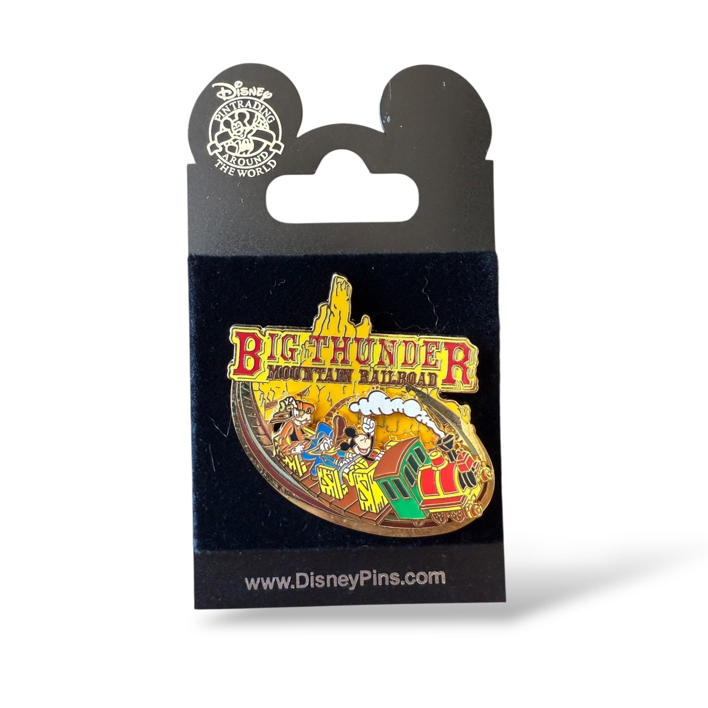Disney Parks Big Thunder Mountain Railroad Logo Slider Pin