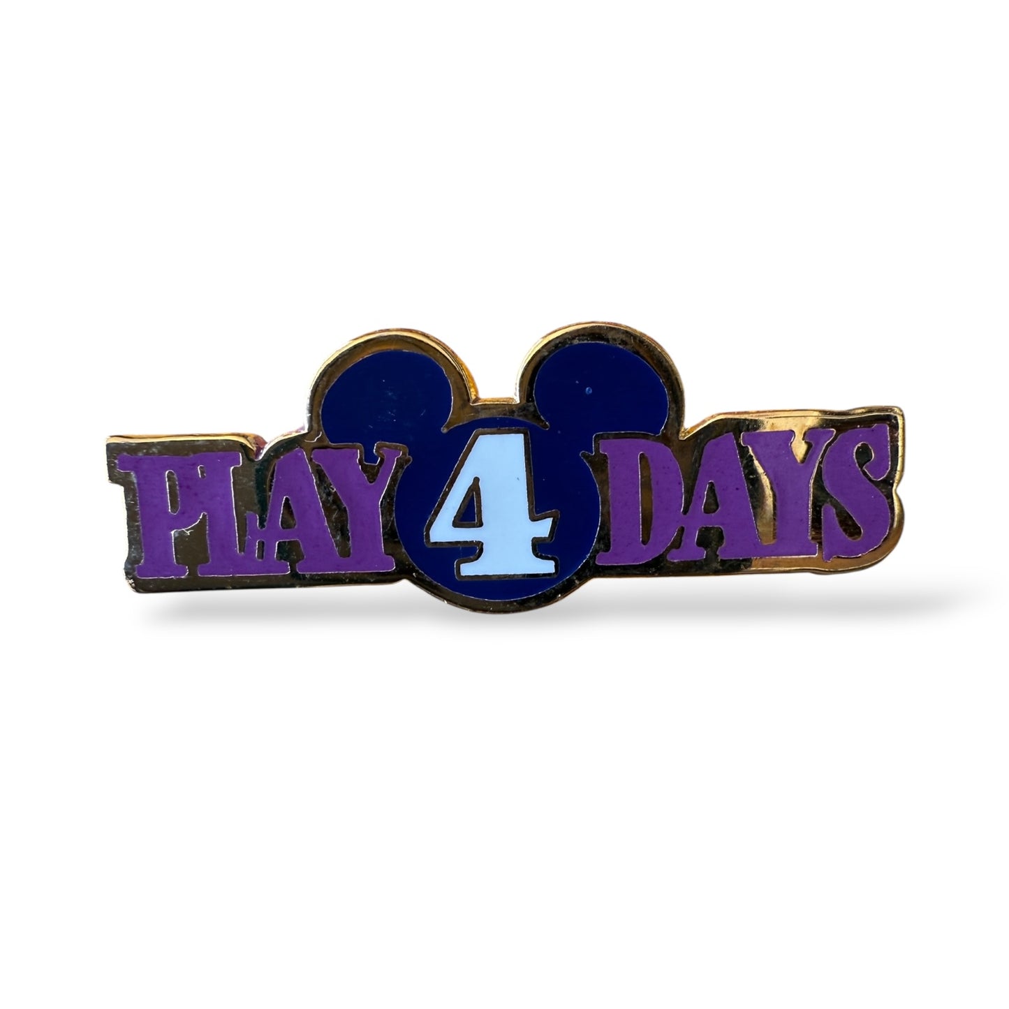 WDW Play 4 Days Is Back Pin