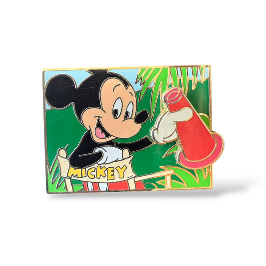 *Damaged* DCA California History Hollywood Mickey 3D Slider Pin