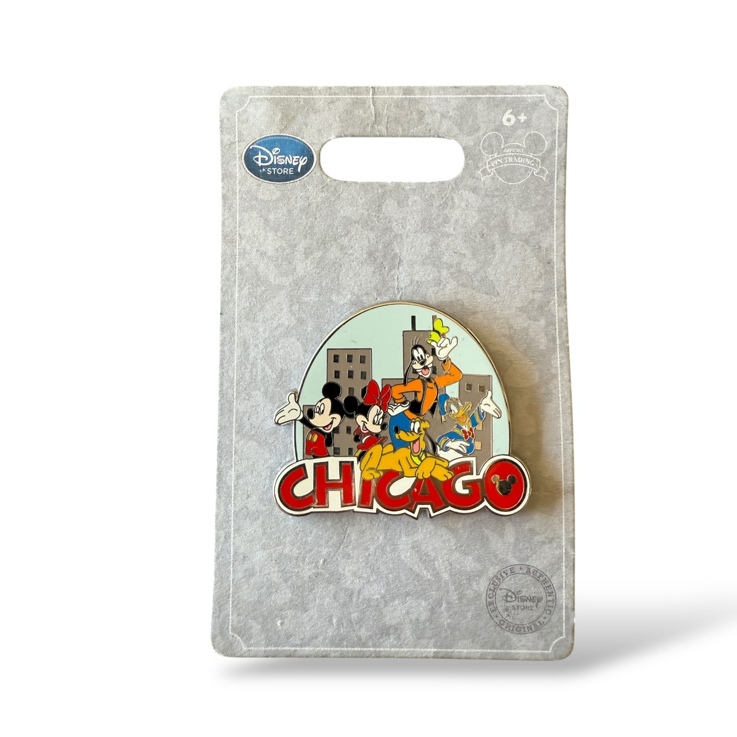 Disney Store Fab Five Chicago Pin