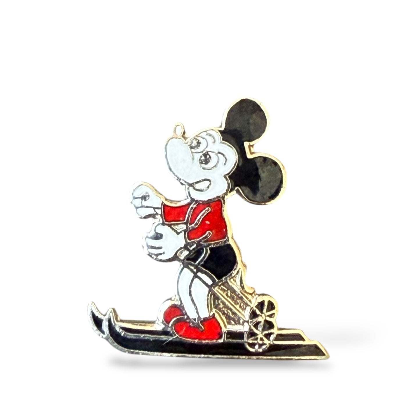 Disney Parks Original Mickey Skiing Pin