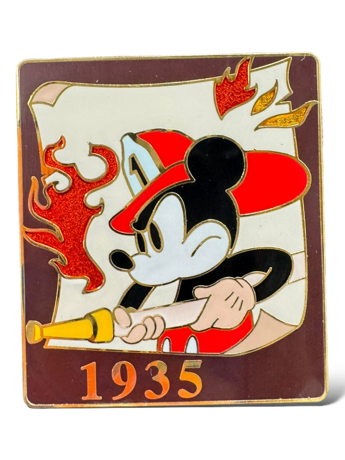 JDS Mickey Mouse Chronicle Mickey's Fire Brigade Pin