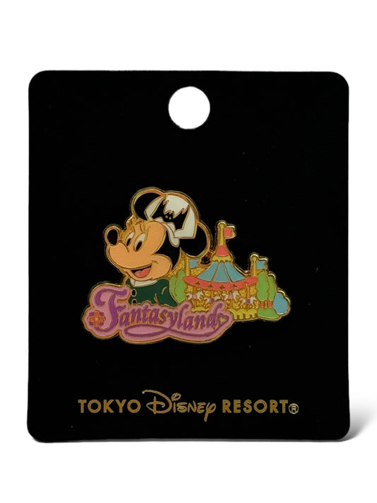 TDR Attraction Minnie Fantasyland Pin