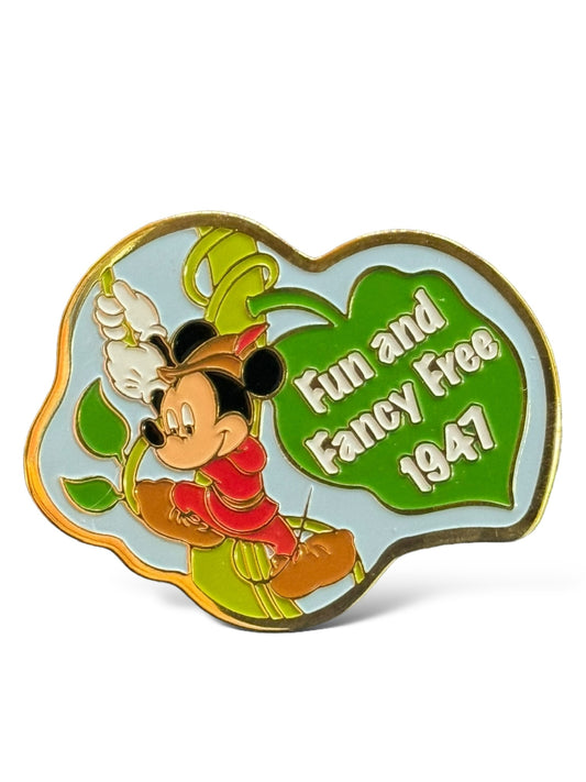 TDR Mickey Fun & Fancy Free Pin