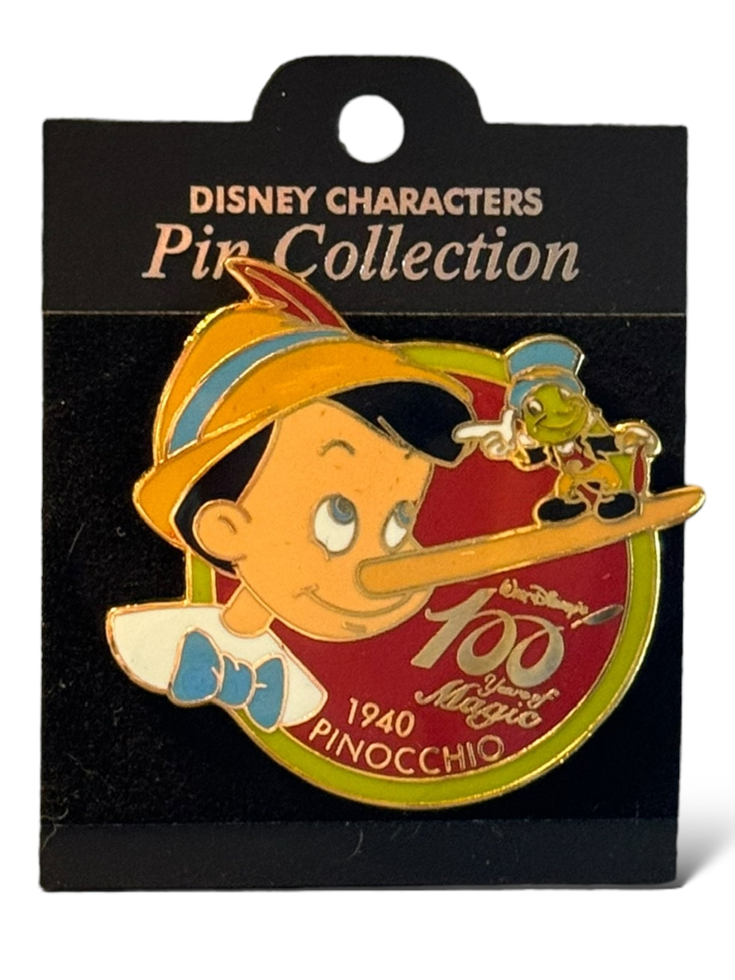 JDS 100 Years of Magic Pinocchio & Jiminy Cricket Pin