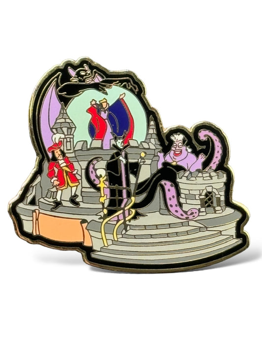 WDW Snow Globe Parade Villains Pin