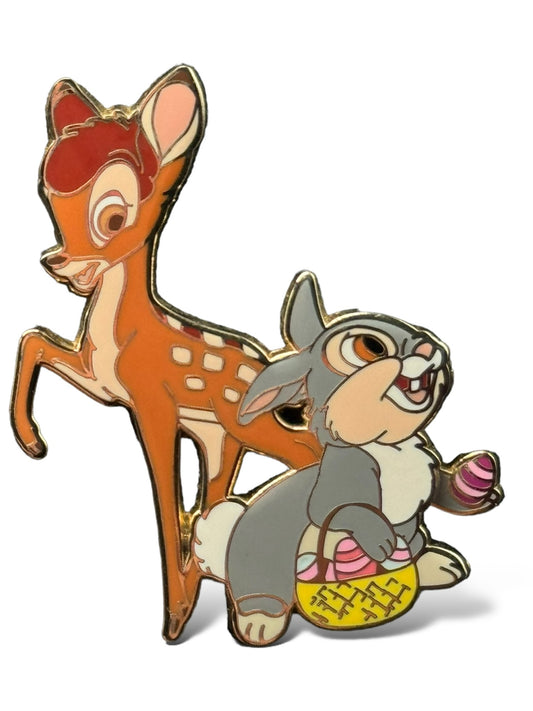 UKDS Bambi and Thumper Easter Eggs Pin