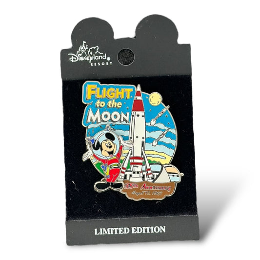 DLR Flight To The Moon 35th Anniversary Pin