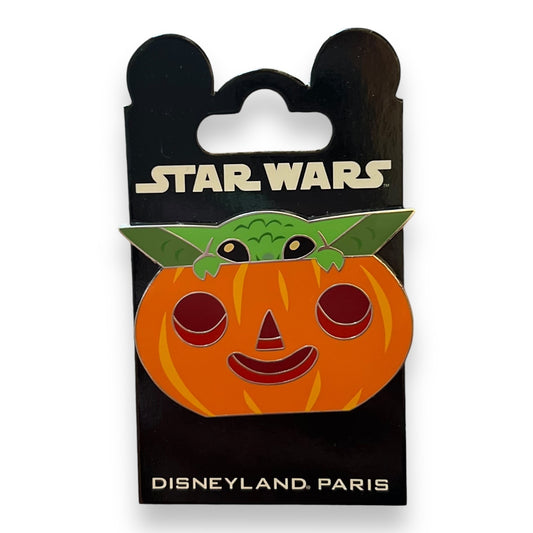 DLRP Halloween Pumpkin Grogu Pin