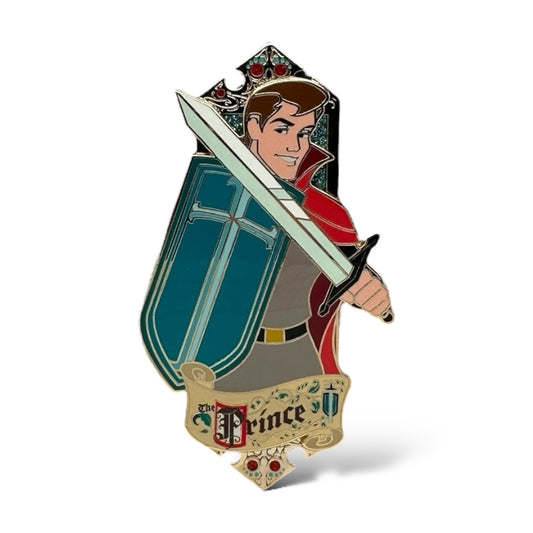 WDI 65th Anniversary Sleeping Beauty Prince Phillip Pin