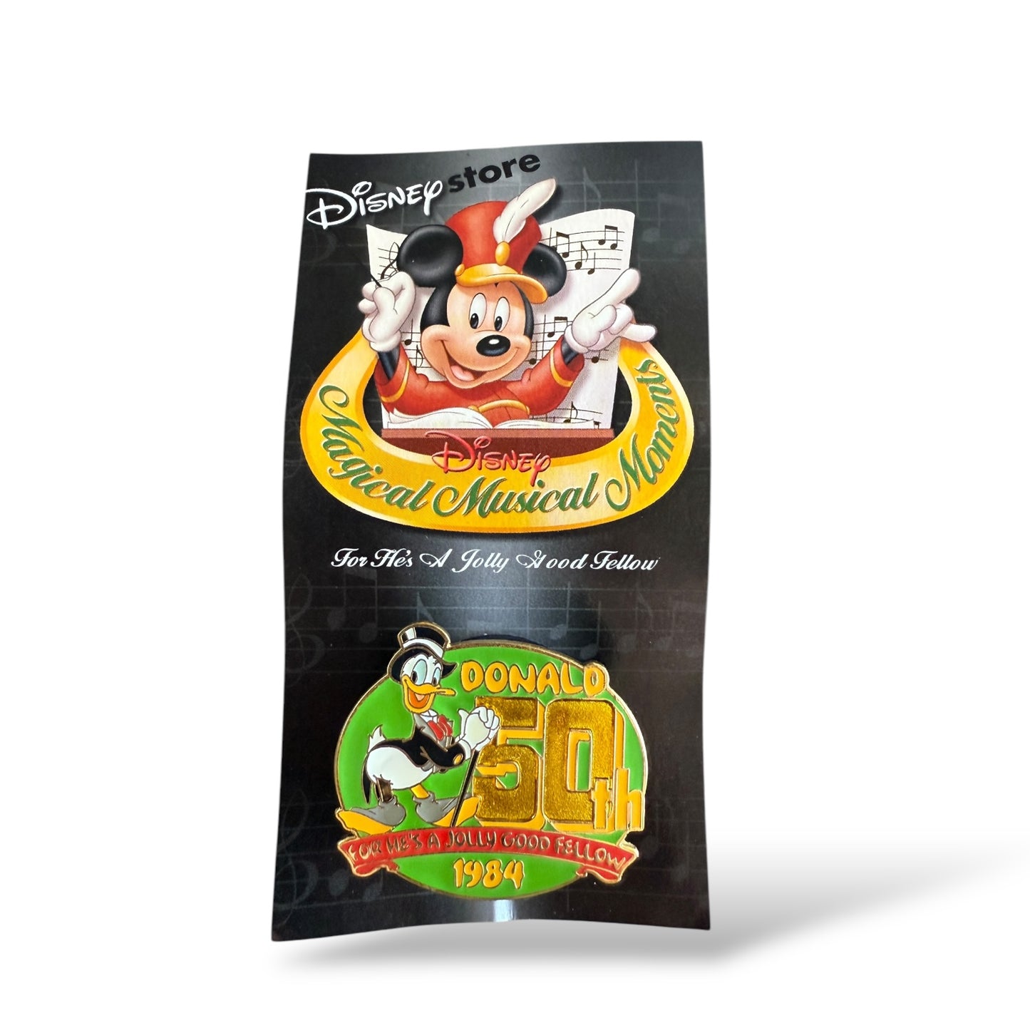 Disney Store Magical Musical Moments For He's A Jolly Good Fellow Donald Pin