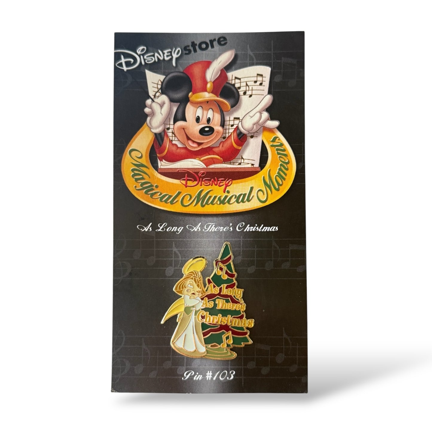 Disney Store Magical Musical Moments As Long As There's Christmas Pin